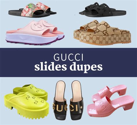 gucci slides dupes